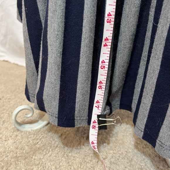 High-Low Dress - Navy/Gray - Size Large - EUC - Picture 7 of 9